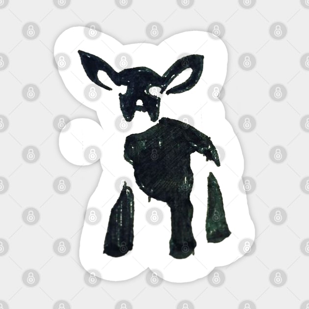 Black Sheep Sticker by Chairboy